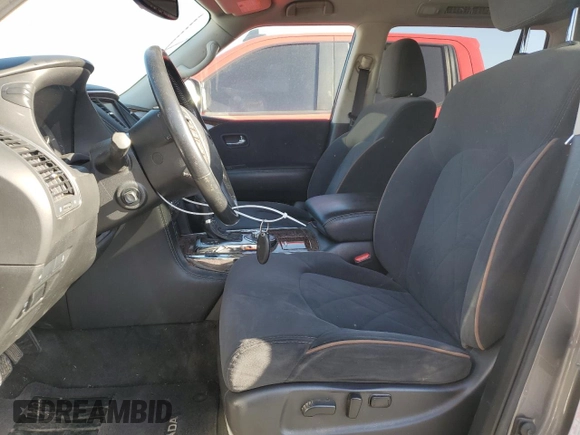 2020 Nissan Armada SL with VIN JN8AY2NC8LX517946, listed as a Copart auction lot 48800105 with 115,574 mi miles and Salvage Title. Bid and sale history available at carsss.com. Image 7.