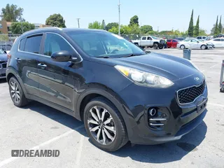 2017 Kia Sportage EX with VIN KNDPN3AC1H7242955, listed as a IAAI auction lot 42473072 with 112,038 mi miles and . Bid and sale history available at DreamBid. Image 1.