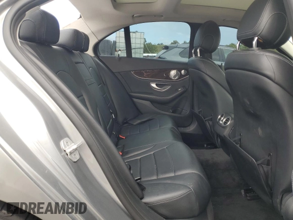 2015 Mercedes-Benz C 300 Luxury with VIN 55SWF4KB6FU013567, listed as a Copart auction lot 60647355 with 61,943 mi miles and Salvage title. Bid and sale history available at DreamBid. Image 10.