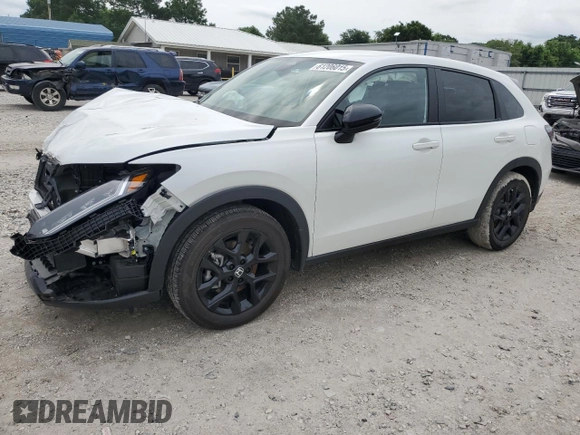 2024 Honda HR-V Sport с VIN 3CZRZ1H54RM718674, выставлен на аукционе Copart как лот 61206015 с пробегом 9 554 миль миль и Списание • Salvage title. История ставок и продаж доступна на DreamBid. Изображение 1.