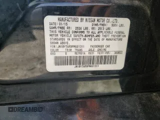 2015 Infiniti Q50 Premium z VIN JN1BV7AR9FM401311, wystawiony jako Copart lot #57159075 z przebiegiem 79 133 mil mil oraz Szkoda całkowita • Salvage title. Historia ofert i sprzedaży dostępna na DreamBid. Obrazek 12.