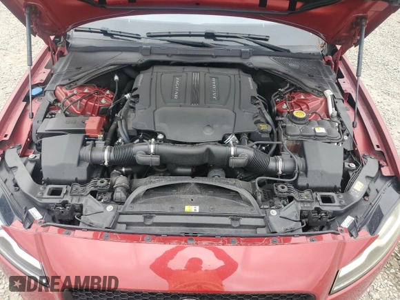 2018 Jaguar XF with VIN SAJBG4FV8JCY69204, listed as a Copart auction lot 50270335 with 45,243 mi miles and Salvage Title. Bid and sale history available at DreamBid. Image 11.