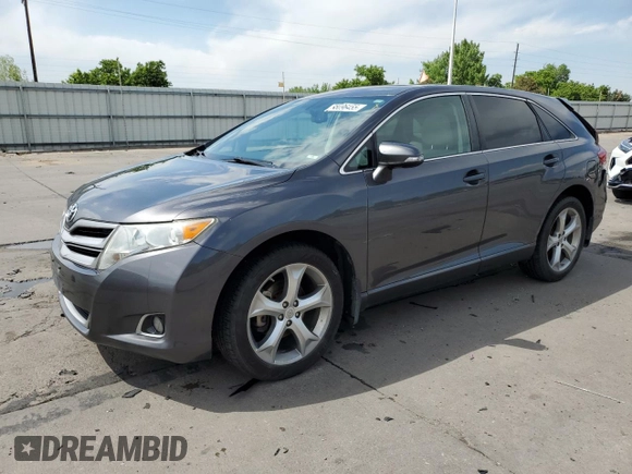 2013 Toyota Venza LE z VIN 4T3BK3BB5DU086135, wystawiony jako Copart lot #58096455 z przebiegiem 184 934 mil mil oraz Szkoda całkowita • Salvage title. Historia ofert i sprzedaży dostępna na DreamBid. Obrazek 1.