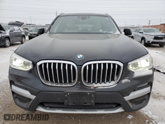 2020 BMW X3 xDrive30i z VIN 5UXTY5C0XL9B89692, wystawiony jako Copart lot #43006555 z przebiegiem 44 757 mil mil oraz Szkody całkowita. Historia ofert i sprzedaży dostępna na DreamBid. Obrazek 5.