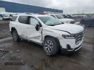 2023 GMC Acadia SLE with VIN 1GKKNRL49PZ217814, listed as a Copart auction lot 56562515 with 20,757 mi miles and Salvage title. Bid and sale history available at DreamBid. Image 4.