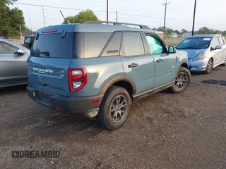 2023 Ford Bronco Sport Big Bend with VIN 3FMCR9B66PRE34292, listed as a IAAI auction lot 42494515 with 7,834 mi miles and . Bid and sale history available at DreamBid. Image 4.