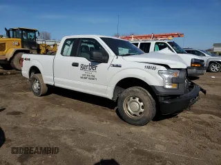 2016 Ford F-150 XLT with VIN 1FTEX1E82GFC00391, listed as a Copart auction lot 49885345 with 0 mi miles and Salvage Title. Bid and sale history available at carsss.com. Image 4.