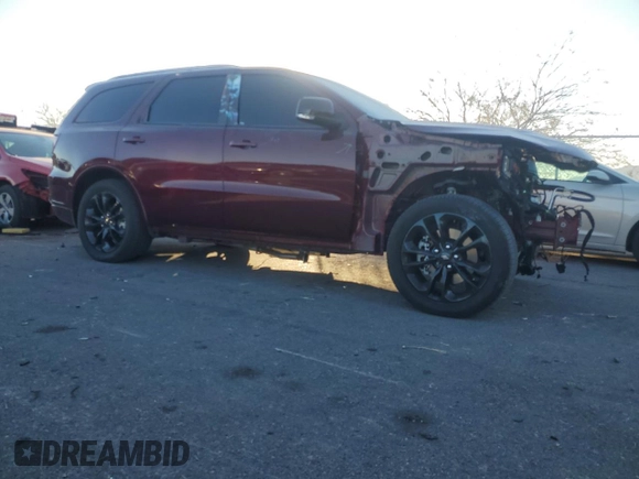 2023 Dodge Durango GT Plus with VIN 1C4RDHDG0PC599539, listed as a Copart auction lot 88904745 with 17,267 mi miles and Salvage title. Bid and sale history available at DreamBid. Image 4.