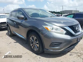 2016 Nissan Murano Platinum with VIN 5N1AZ2MG5GN159389, listed as a IAAI auction lot 42542380 with 130,416 mi miles and . Bid and sale history available at DreamBid. Image 1.