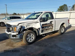 2020 Ford F-150 XL with VIN 1FTMF1CB5LFB16315, listed as a Copart auction lot 46633645 with 160,754 mi miles and Non repairable. Bid and sale history available at DreamBid. Image 1.