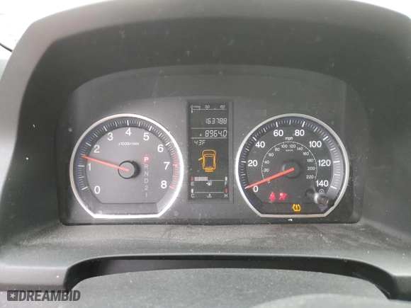 2008 Honda CR-V EX-L with VIN JHLRE487X8C023851, listed as a Copart auction lot 85997324 with 163,788 mi miles and Salvage Title. Bid and sale history available at carsss.com. Image 9.