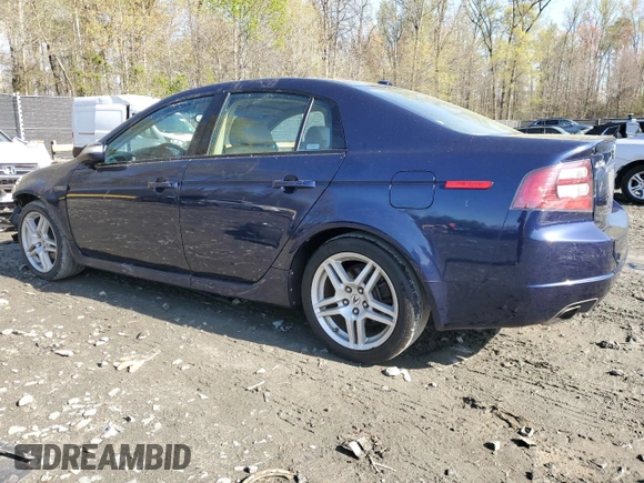2007 Acura TL with VIN 19UUA66287A027141, listed as a Copart auction lot 52120285 with 207,838 mi miles and Salvage Title. Bid and sale history available at carsss.com. Image 2.