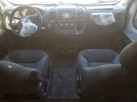 2015 Ram ProMaster Cargo with VIN 3C6TRVBG6FE520074, listed as a Copart auction lot 46472965 with 150,918 mi miles and Salvage Title. Bid and sale history available at DreamBid. Image 8.