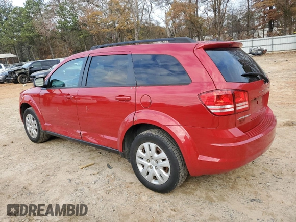 2016 Dodge Journey SE with VIN 3C4PDCAB3GT166496, listed as a Copart auction lot 84995054 with 121,494 mi miles and Salvage Title. Bid and sale history available at carsss.com. Image 2.