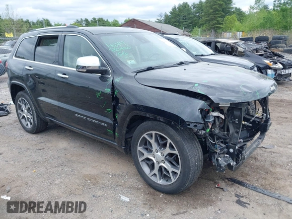 2019 Jeep Grand Cherokee High Altitude with VIN 1C4RJFCG2KC591143, listed as a IAAI auction lot 42274186 with 41,601 mi miles and . Bid and sale history available at DreamBid. Image 1.