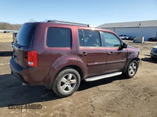 2011 Honda Pilot EX with VIN 5FNYF4H40BB080680, listed as a Copart auction lot 48696295 with 103,901 mi miles and Salvage Title. Bid and sale history available at carsss.com. Image 3.