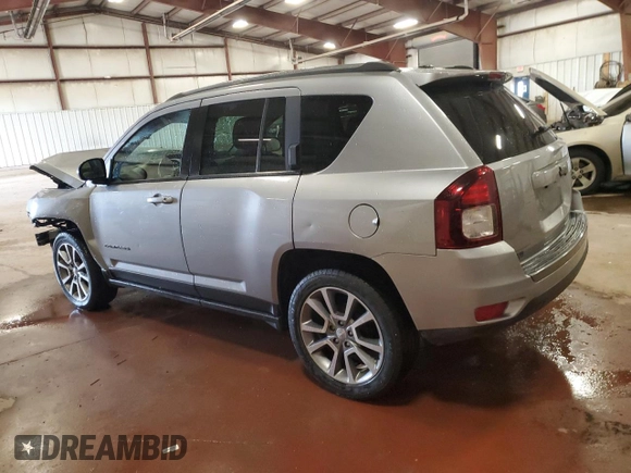 2017 Jeep Compass Sport SE with VIN 1C4NJCBA1HD134692, listed as a Copart auction lot 57906705 with Not provided miles and Clean title. Bid and sale history available at DreamBid. Image 2.