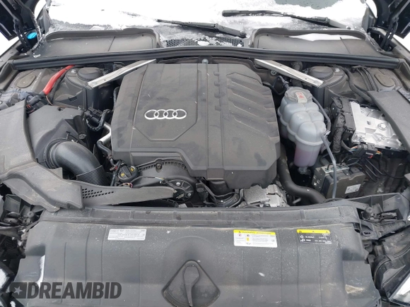 2021 Audi A5 Sportback S line Premium Plus with VIN WAUFACF59MA062909, listed as a IAAI auction lot 41601677 with 11,475 mi miles. Bid and sale history available at carsss.com. Image 10.