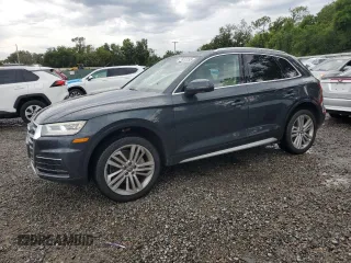 2018 Audi Q5 Premium Plus с VIN WA1BNAFY6J2002395, выставлен на аукционе Copart как лот 59203295 с пробегом 114 551 миль миль и Чистый • Clean title. История ставок и продаж доступна на DreamBid. Изображение 1.