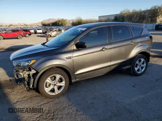 2018 Ford Escape S with VIN 1FMCU0F71JUB44345, listed as a Copart auction lot 47023335 with 40,849 mi miles and Salvage title. Bid and sale history available at DreamBid. Image 1.