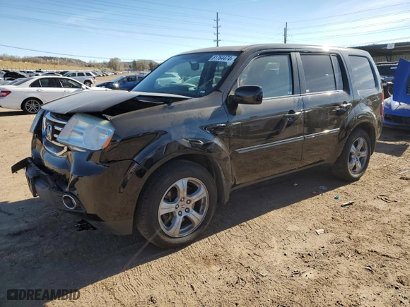 2014 Honda Pilot EX-L with VIN 5FNYF4H53EB027436, listed as a Copart auction lot 81764474 with 117,236 mi miles and Salvage Title. Bid and sale history available at carsss.com. Image 1.