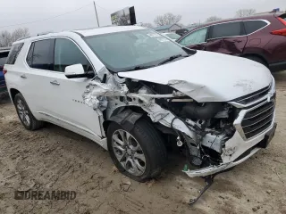 2020 Chevrolet Traverse Premier with VIN 1GNEVKKW3LJ288848, listed as a Copart auction lot 44077785 with 89,875 mi miles and Salvage Title. Bid and sale history available at carsss.com. Image 4.