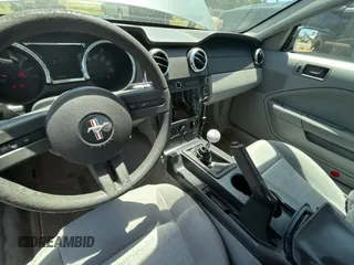 2007 Ford Mustang Deluxe with VIN 1ZVFT80N975342231, listed as a Copart auction lot 55528115 with 175,676 mi miles and Clean Title. Bid and sale history available at carsss.com. Image 9.