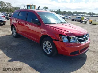 2015 Dodge Journey American Value Pkg with VIN 3C4PDCAB4FT679285, listed as a IAAI auction lot 41600486 with 161,459 mi miles. Bid and sale history available at carsss.com. Image 1.