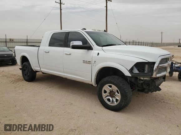 2015 Ram 2500 Laramie with VIN 3C6UR5NL6FG552735, listed as a Copart auction lot 51568925 with 284,745 mi miles and Salvage title. Bid and sale history available at DreamBid. Image 4.