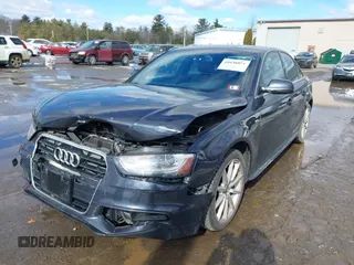 2014 Audi A4 Premium Plus with VIN WAUFFAFL7EN044343, listed as a IAAI auction lot 41636051 with 126,610 mi miles. Bid and sale history available at carsss.com. Image 6.