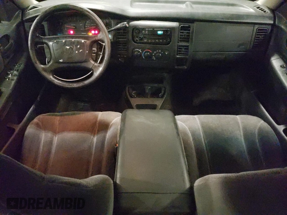 2002 Dodge Dakota SLT with VIN 1B7HG48N12S653207, listed as a Copart auction lot 86149264 with 215,021 mi miles and Salvage Title. Bid and sale history available at carsss.com. Image 8.