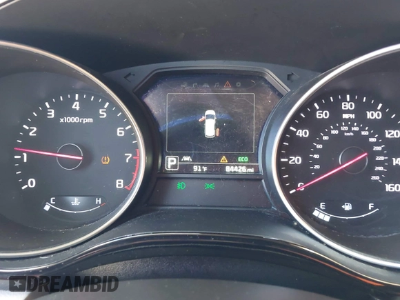 2015 Kia Sedona SX-L with VIN KNDME5C16F6032655, listed as a IAAI auction lot 42034681 with 84,426 mi miles and . Bid and sale history available at DreamBid. Image 7.