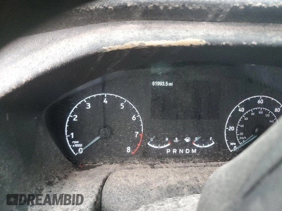 2021 Ford Transit Cargo with VIN 1FTBR1X8XMKA57008, listed as a Copart auction lot 57188105 with 61,993 mi miles and Clean title. Bid and sale history available at DreamBid. Image 9.