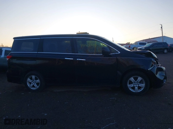2012 Nissan Quest SL with VIN JN8AE2KP2C9031928, listed as a IAAI auction lot 41850045 with 140,075 mi miles. Bid and sale history available at carsss.com. Image 13.