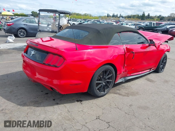 2016 Ford Mustang V6 with VIN 1FATP8EM8G5307728, listed as a IAAI auction lot 42002231 with 117,700 mi miles and . Bid and sale history available at DreamBid. Image 4.