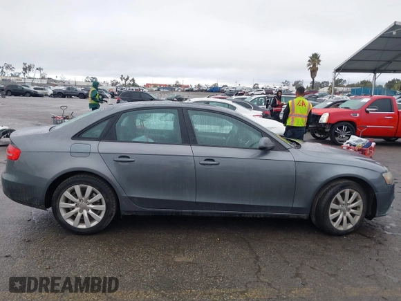 2013 Audi A4 Premium with VIN WAUAFAFL3DA111892, listed as a IAAI auction lot 41522139 with 85,454 mi miles. Bid and sale history available at carsss.com. Image 13.