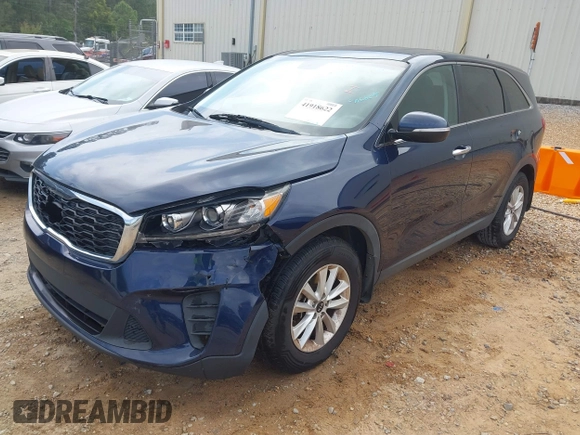 2019 Kia Sorento LX with VIN 5XYPG4A32KG505075, listed as a IAAI auction lot 41918622 with 103,650 mi miles. Bid and sale history available at carsss.com. Image 16.