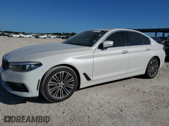 2018 BMW 5 Series 530i with VIN WBAJA5C58JWA39259, listed as a Copart auction lot 48374475 with 71,461 mi miles and Clean Title. Bid and sale history available at carsss.com. Image 1.