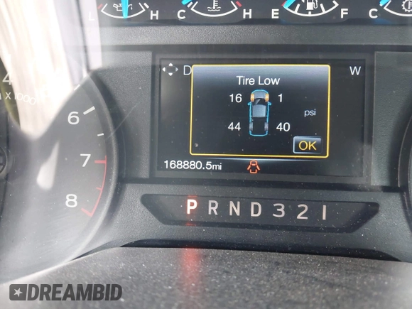 2017 Ford F-150 XL with VIN 1FTMF1C88HKC69886, listed as a IAAI auction lot 42029776 with 168,880 mi miles. Bid and sale history available at carsss.com. Image 15.