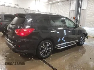 2018 Nissan Pathfinder SL z VIN 5N1DR2MM1JC626412, wystawiony jako Copart lot #88557915 z przebiegiem 62 818 mil mil oraz Szkoda całkowita • Salvage title. Historia ofert i sprzedaży dostępna na DreamBid. Obrazek 3.
