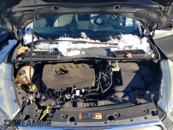 2017 Ford Escape SE with VIN 1FMCU9GD2HUB71458, listed as a Copart auction lot 41383445 with 143,125 mi miles and Salvage Title. Bid and sale history available at carsss.com. Image 12.