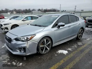 2017 Subaru Impreza Sport with VIN 4S3GKAL69H3613467, listed as a Copart auction lot 43456565 with 75,503 mi miles and Salvage Title. Bid and sale history available at carsss.com. Image 1.