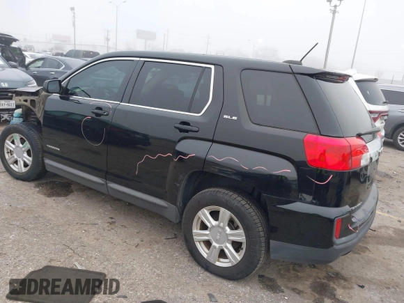 2016 GMC Terrain SLE with VIN 2GKALMEK6G6292935, listed as a IAAI auction lot 41646457 with 136,115 mi miles and . Bid and sale history available at DreamBid. Image 3.