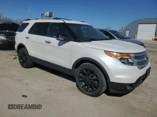 2015 Ford Explorer XLT with VIN 1FM5K8D84FGC25094, listed as a Copart auction lot 48217895 with 154,191 mi miles and Salvage Title. Bid and sale history available at carsss.com. Image 4.