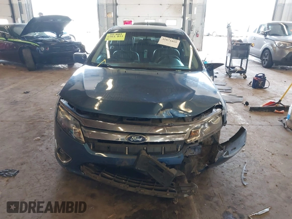 2010 Ford Fusion SEL with VIN 3FAHP0JA1AR394475, listed as a IAAI auction lot 41871860 with 0 mi miles. Bid and sale history available at carsss.com. Image 11.