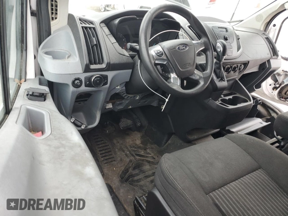2025 Ford Transit Cargo with VIN 1FTYE1YM5GKA40221, listed as a Copart auction lot 59695205 with 229,116 mi miles and Salvage title. Bid and sale history available at DreamBid. Image 8.