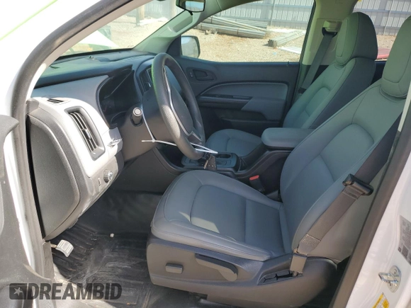 2021 Chevrolet Colorado 2WD Work Truck with VIN 1GCGSBEA9M1287604, listed as a Copart auction lot 43745825 with 67,784 mi miles and Salvage title. Bid and sale history available at DreamBid. Image 7.