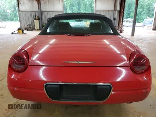 2003 Ford Thunderbird Deluxe z VIN 1FAHP60A13Y111694, wystawiony jako Copart lot #55953435 z przebiegiem 37 522 mil mil oraz Szkody całkowita. Historia ofert i sprzedaży dostępna na DreamBid. Obrazek 10.