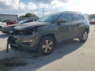 2018 Jeep Compass Latitude with VIN 3C4NJDBB7JT231278, listed as a Copart auction lot 72057934 with 54,039 mi miles and Salvage Title. Bid and sale history available at DreamBid. Image 1.