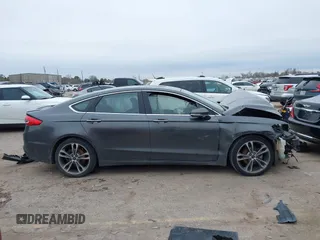 2017 Ford Fusion Titanium with VIN 3FA6P0K93HR416160, listed as a IAAI auction lot 41636451 with 100,383 mi miles. Bid and sale history available at carsss.com. Image 13.